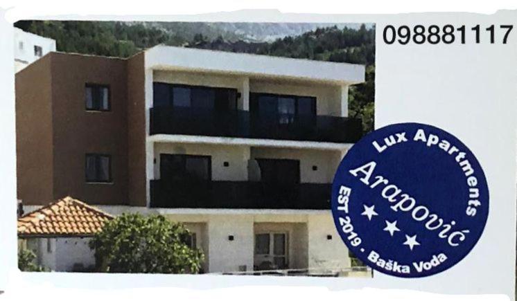 Apartmani Arapovic Baška Voda Extérieur photo